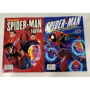 Spider-Man Trivia & Fan Guide Magazines New 200+ Pages 2024/2025 Lot‎ of 2